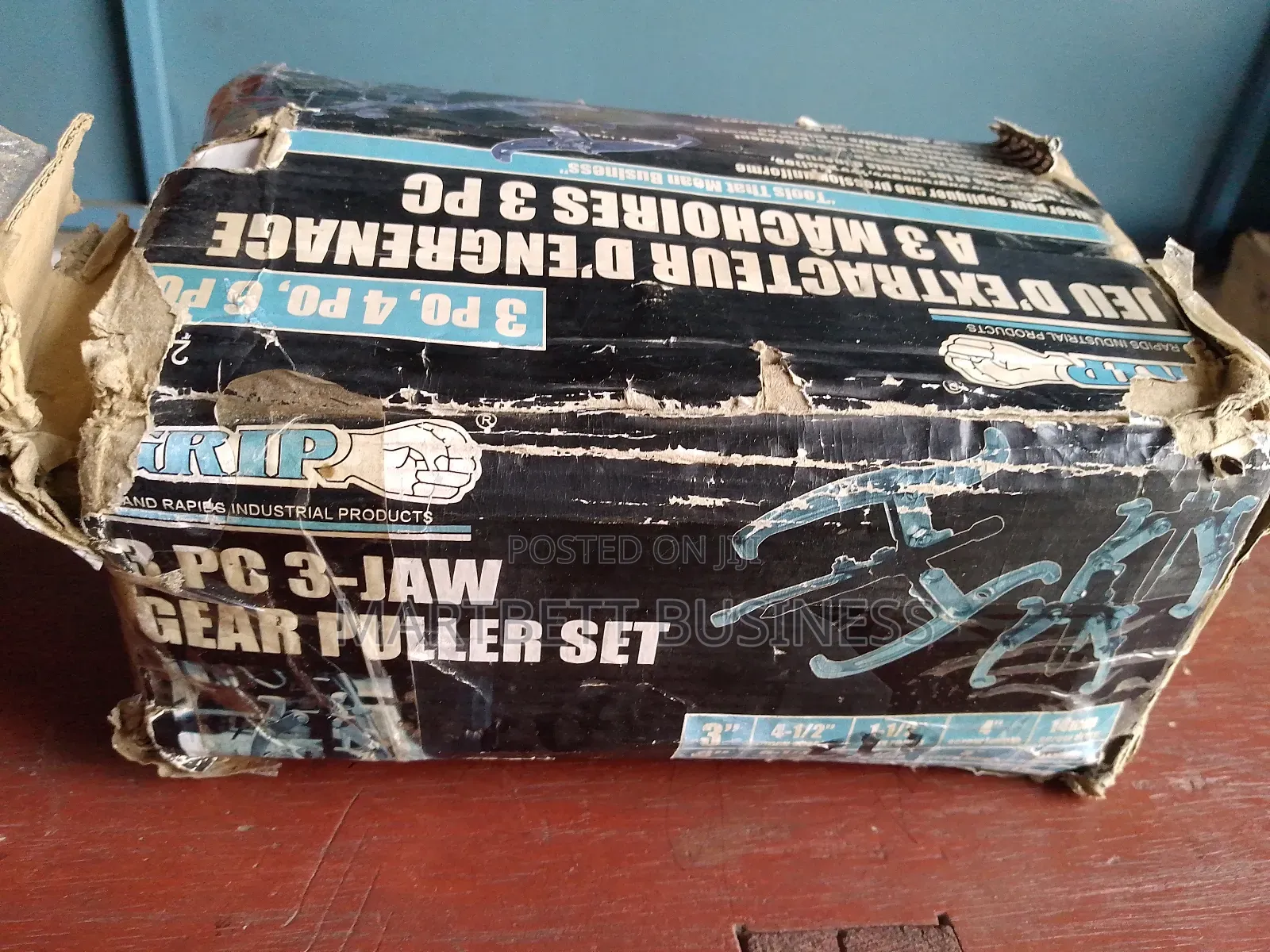 3pcs Jaw Gear Puller Set