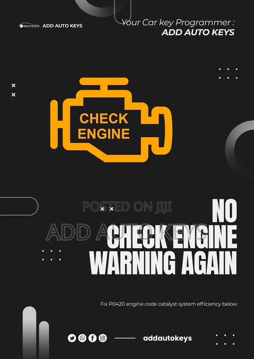Catalyst System Efficiency Engine Light Reset