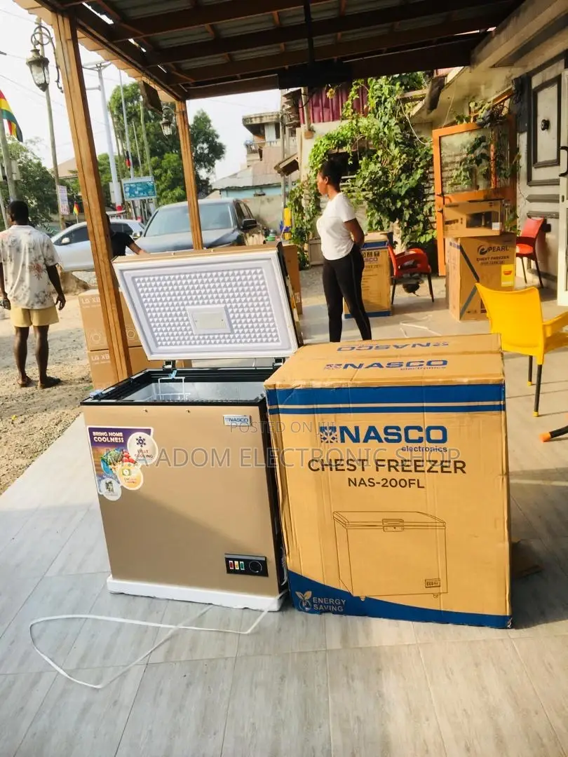 Nasco Chest Freezer 150L: Freeze the Day!