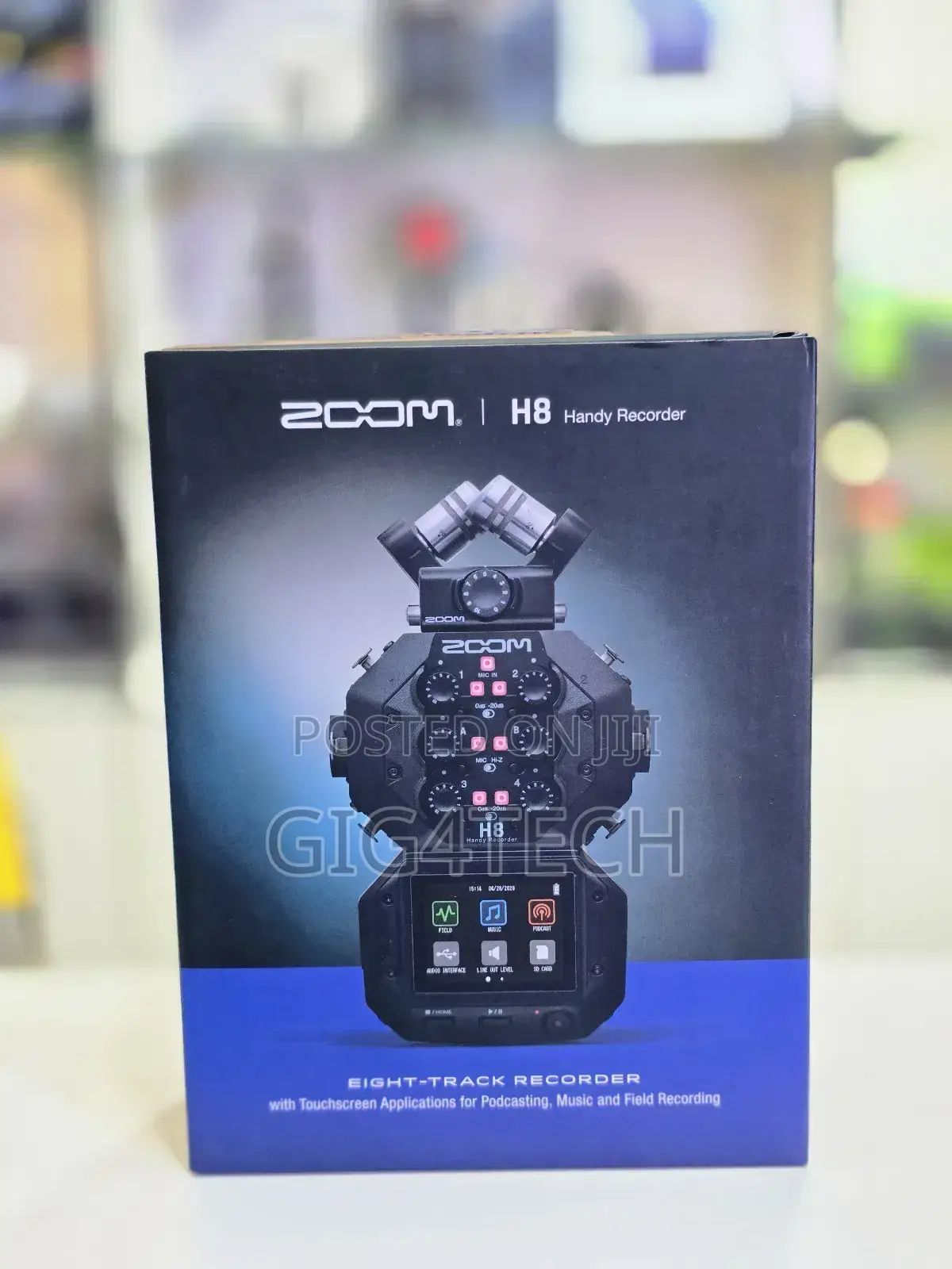 Zoom H8 8-input / 12-track Portable Handy Recorder