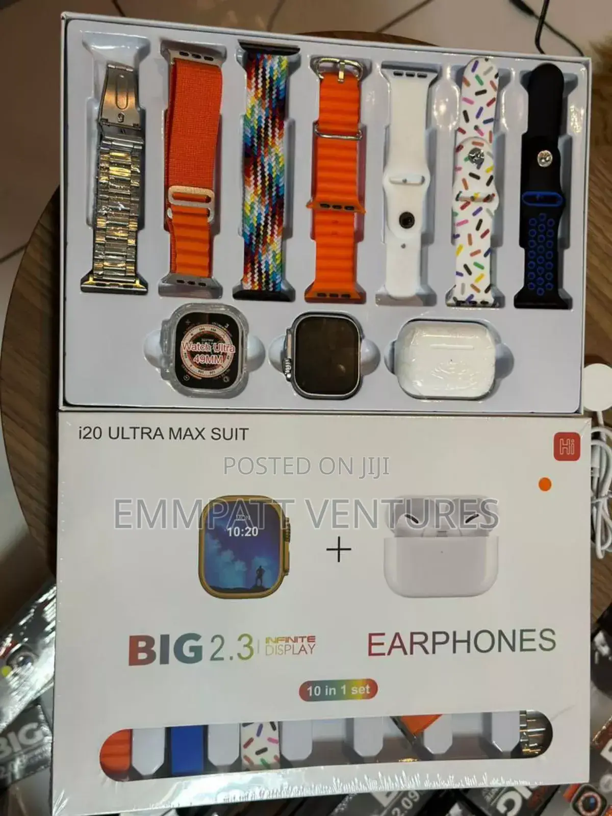 Smart Watch And Earphones Set