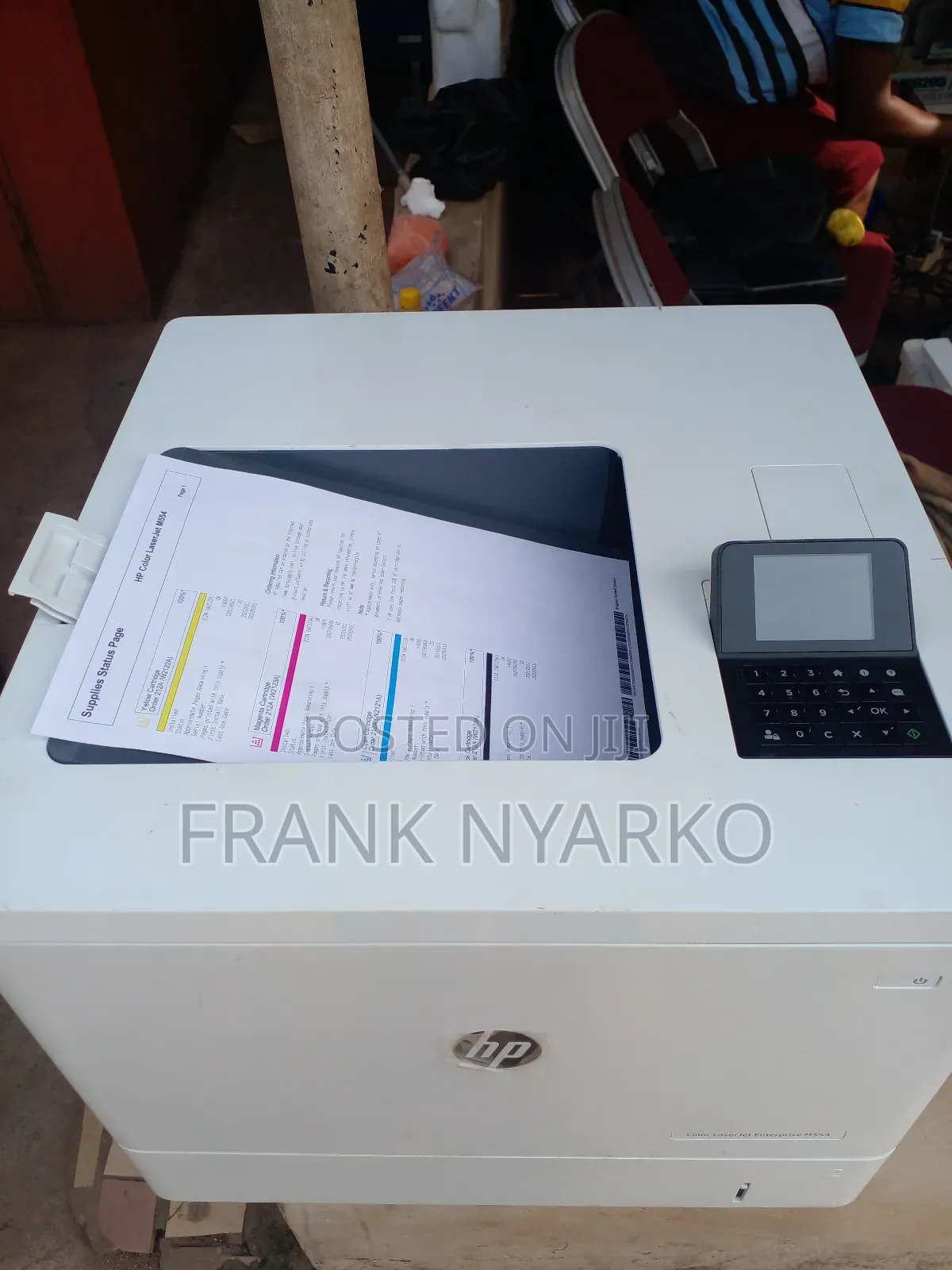 Hp Color Laserjet Enterprise M554