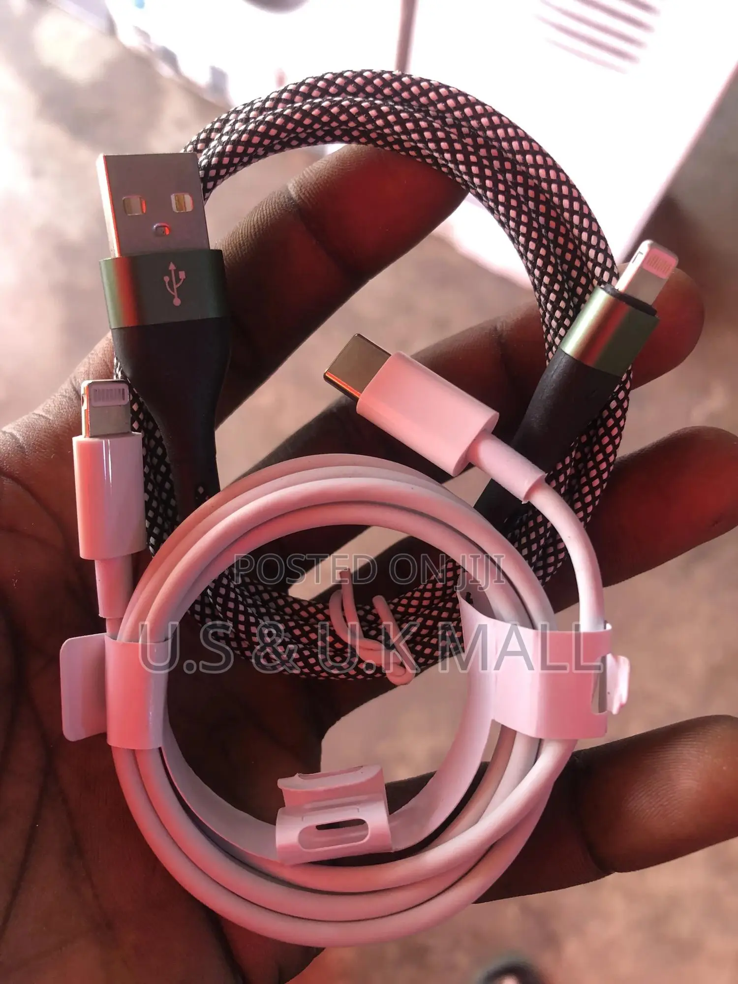 Original Charger Cables With Adapters From America in Stock