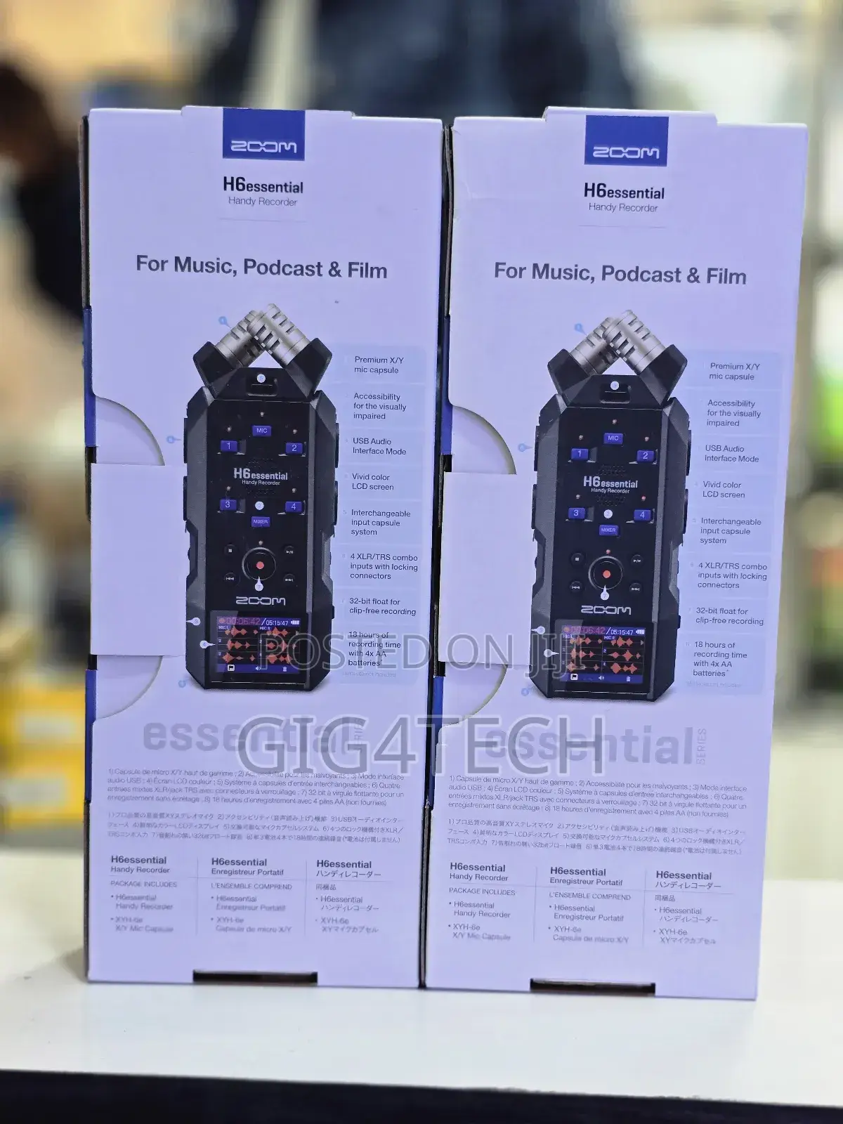 Zoom H6 Essential 32-bit Float Handy Recorder