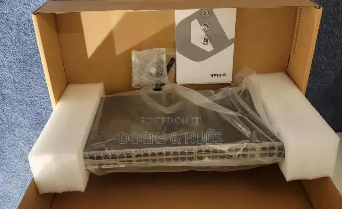 D-Link 52-Port Smart Managed Switch | 48 Gbe + 4 SFP Ports