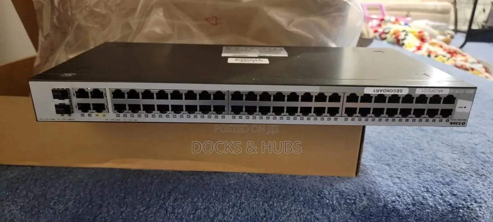 D-Link 52-Port Smart Managed Switch | 48 Gbe + 4 SFP Ports