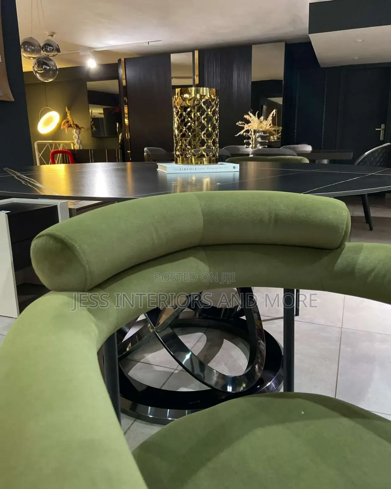Curved Back Dining Chair