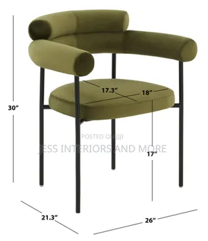 Curved Back Dining Chair