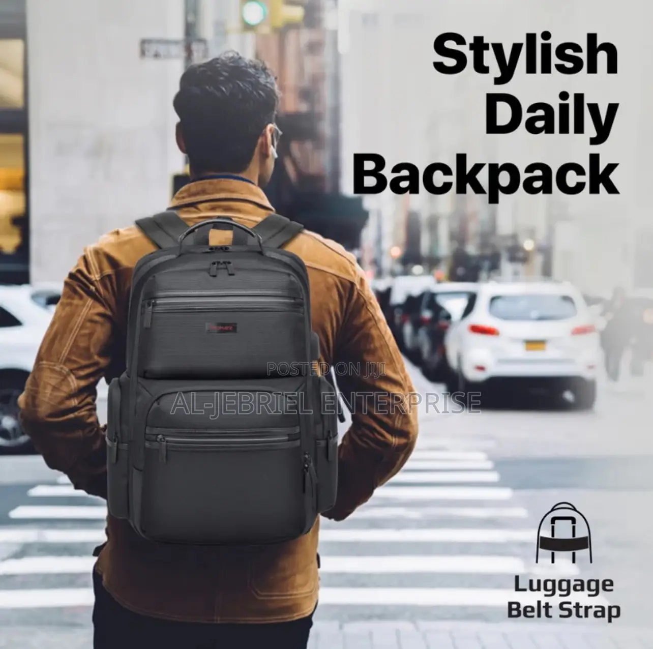 Promate ELITEPACK-PRO 15.6′′ Laptop Backpack + Compartments