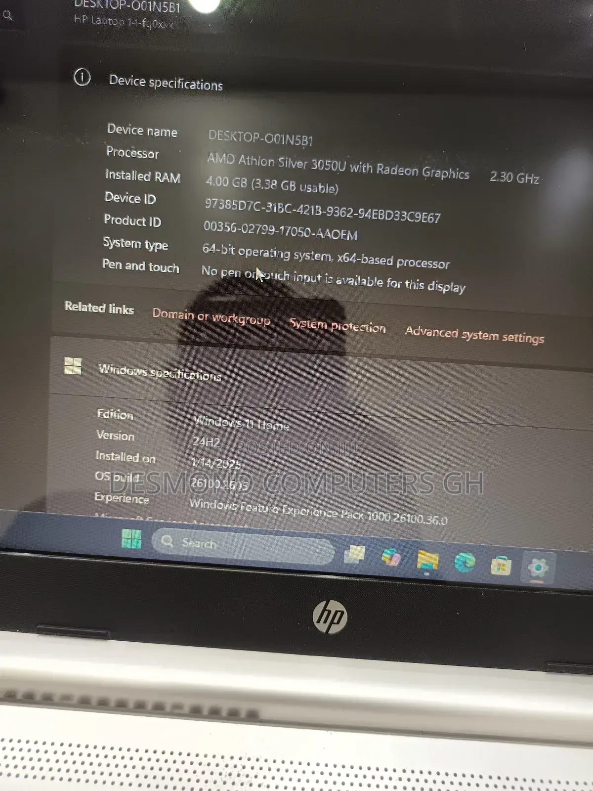 Laptop HP Stream Notebook 4GB AMD SSD 128GB