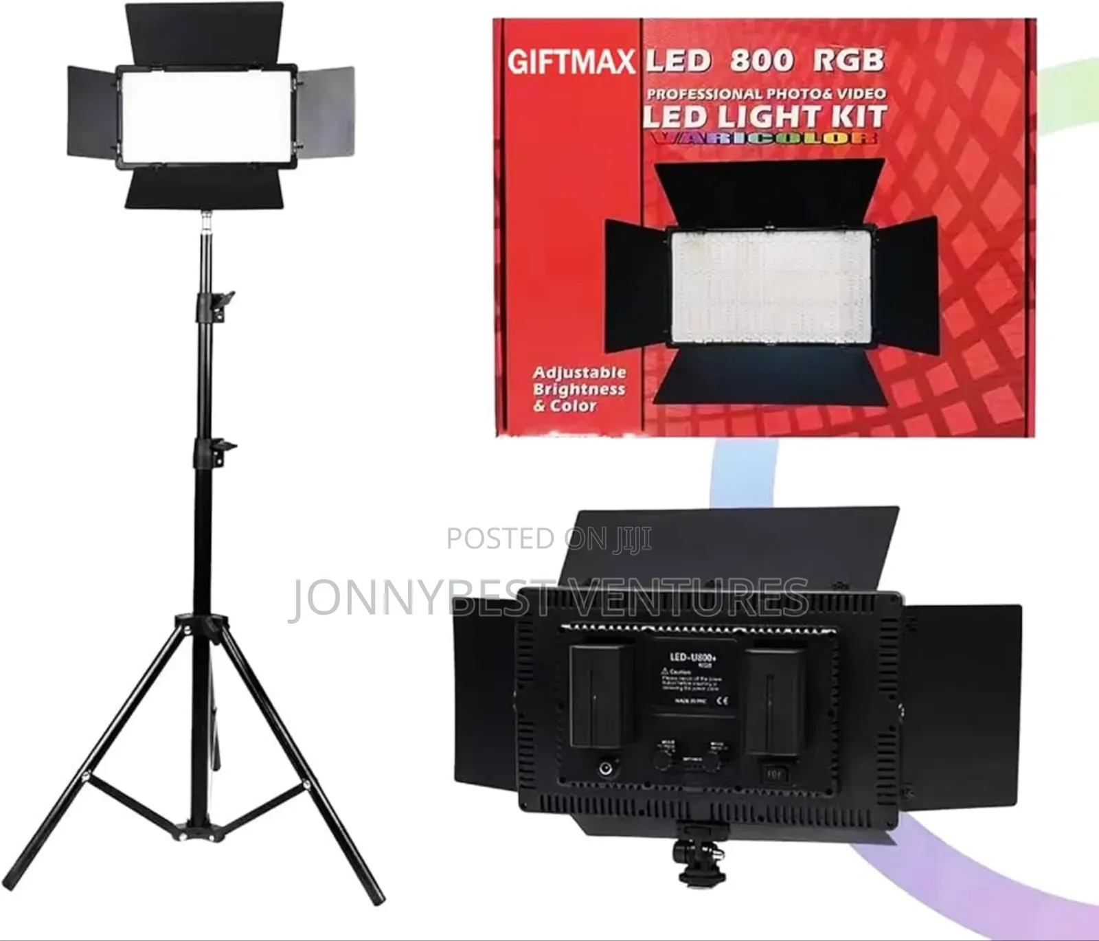 Pro LED 800 RGB Video Light Multicolor Video Light