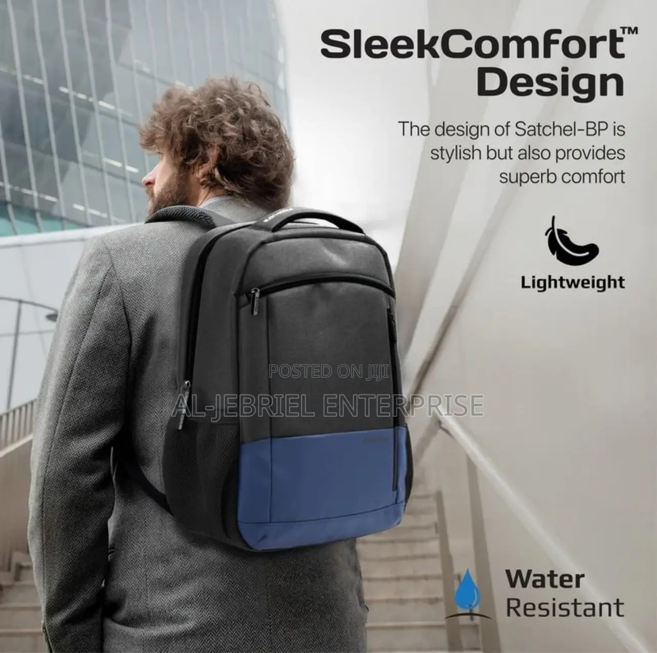 Sleek Comfort Design Promate 15.6” Bag With Compartment