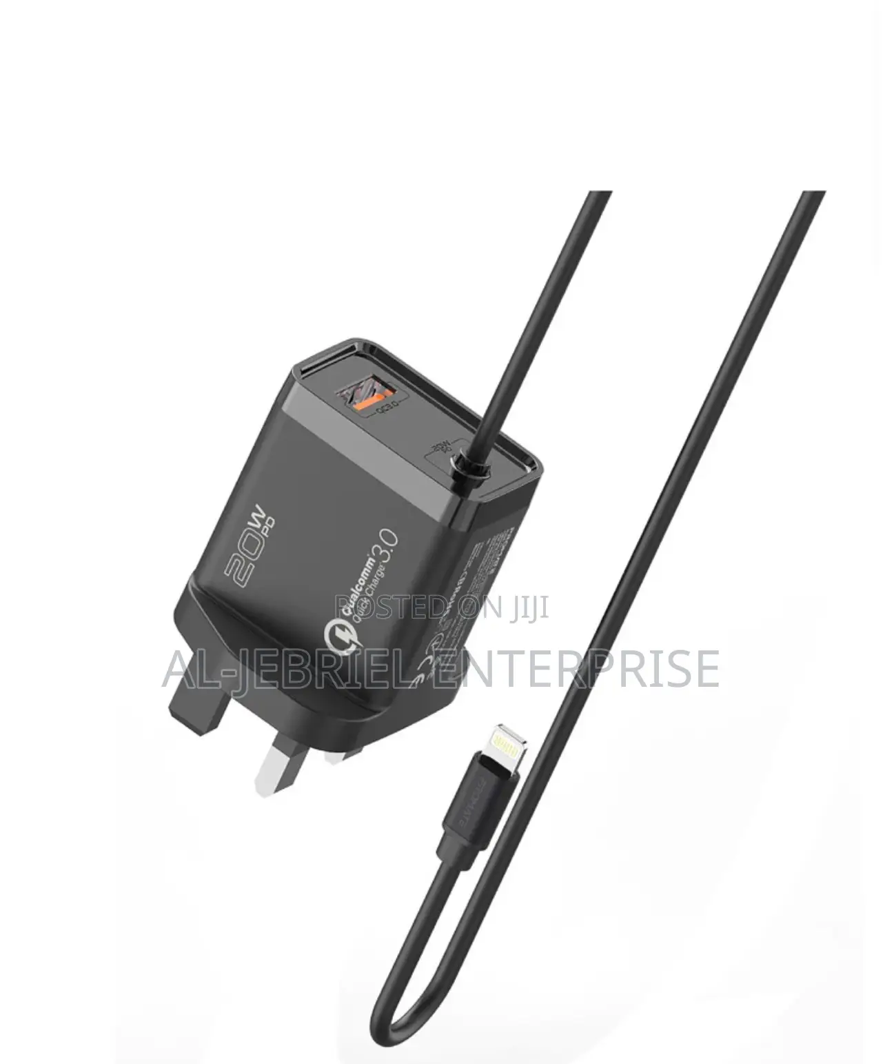 Promate ICHARGE-PDQC3 20W Ultra-Fast Charging Wall Charger