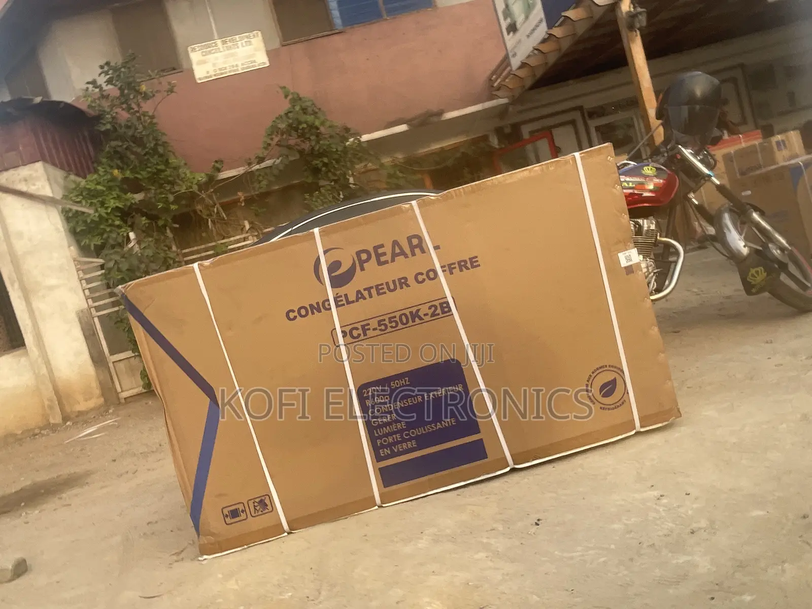 2 Doors Pearl 400L Double Door Chest Freezer Pcf-550k-2b