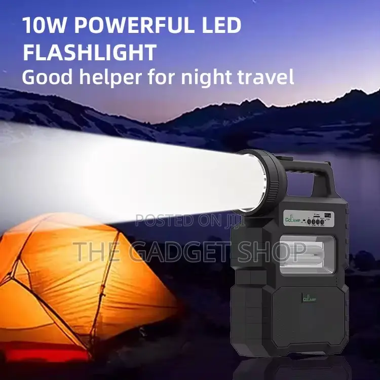 Cclamp Portable Mini Solar Lighting System