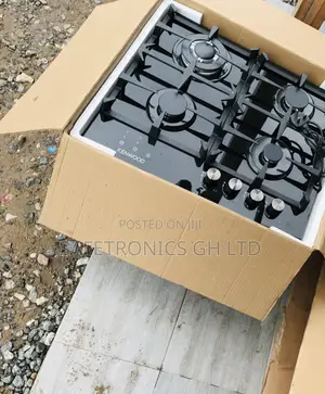 High Reliable Kenwood 4 Gas Hobs 60cm Black Glass
