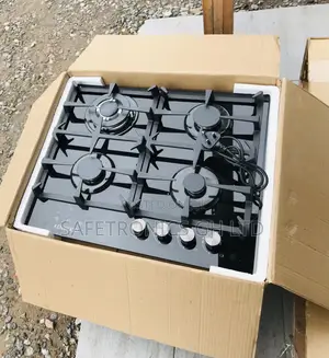 Massive Black Glass 90cm Kenwood 4 Gas Hobs