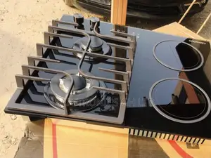 Available Black Glass 60cm Kenwood 2 Gas 2 Electric