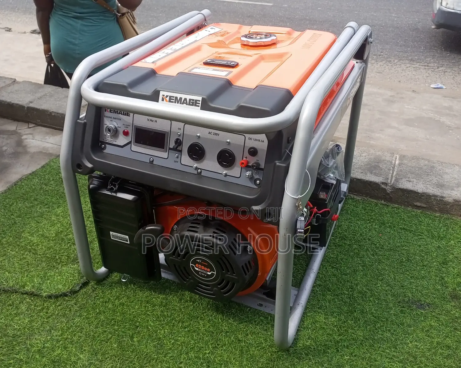 UK Remote Generator 15kva Kemage 16500w 230v Keys Generator