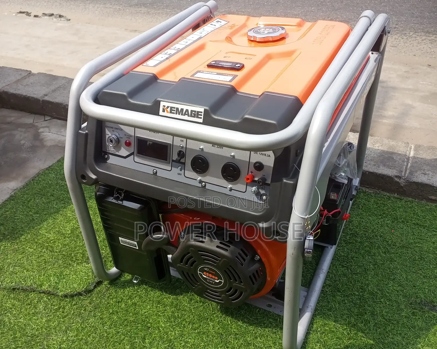 Super UK Petrol Generator 15kva Kemage Generator 16500w 230v