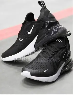Nike Air Max 270 Black and White Smooth