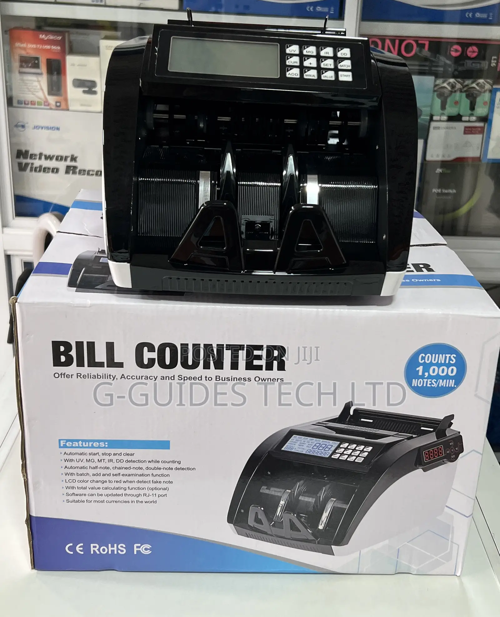 Al-6100 Bill Counter, Money Counting Machine