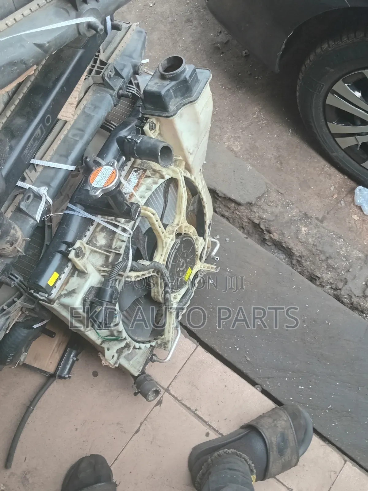Complete Radiator With Fan (Kia Morning) [07-11]