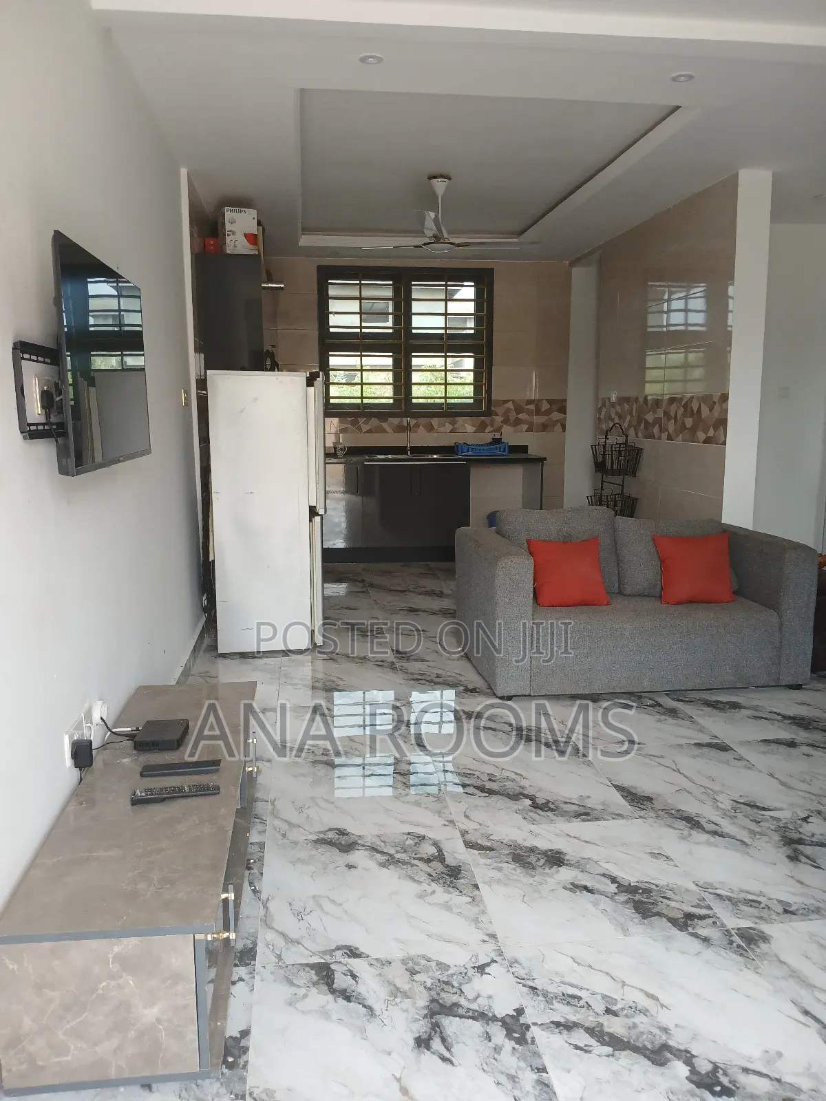 Furnished 1bdrm Apartment in Community 22, Tema Metropolitan for rent