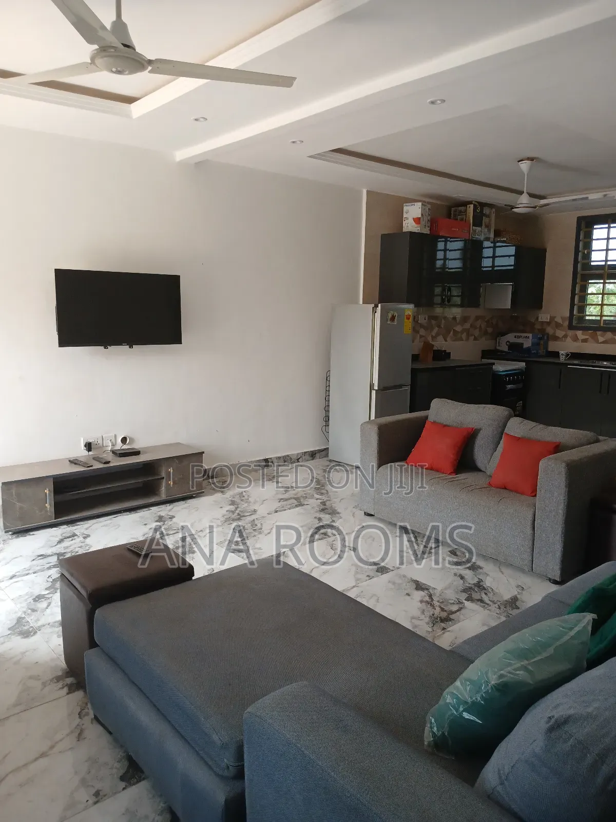 Furnished 1bdrm Apartment in Community 22, Tema Metropolitan for rent