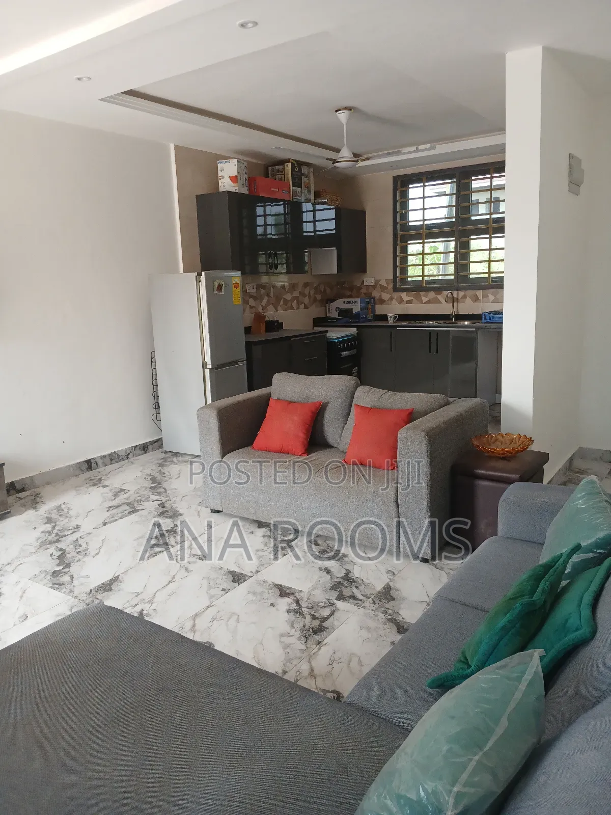 Furnished 1bdrm Apartment in Community 22, Tema Metropolitan for rent