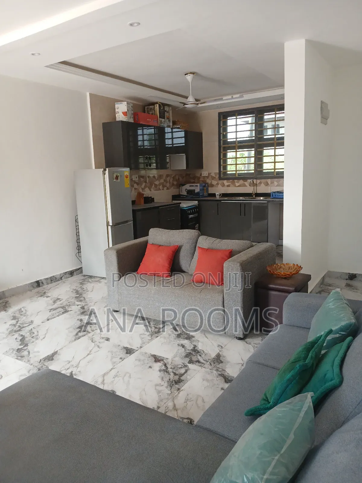 Furnished 1bdrm Apartment in Community 22, Tema Metropolitan for rent