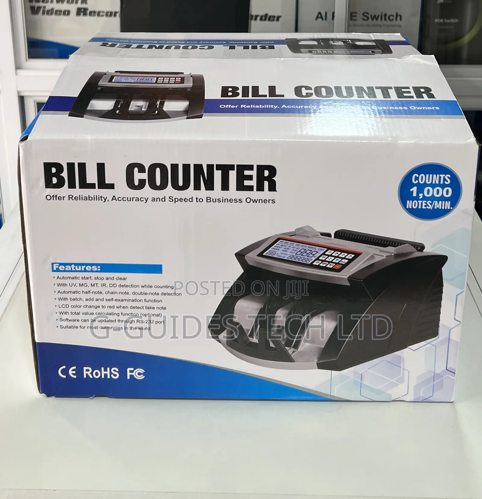 Al-6000 Bill Counter, Money Counting Machine