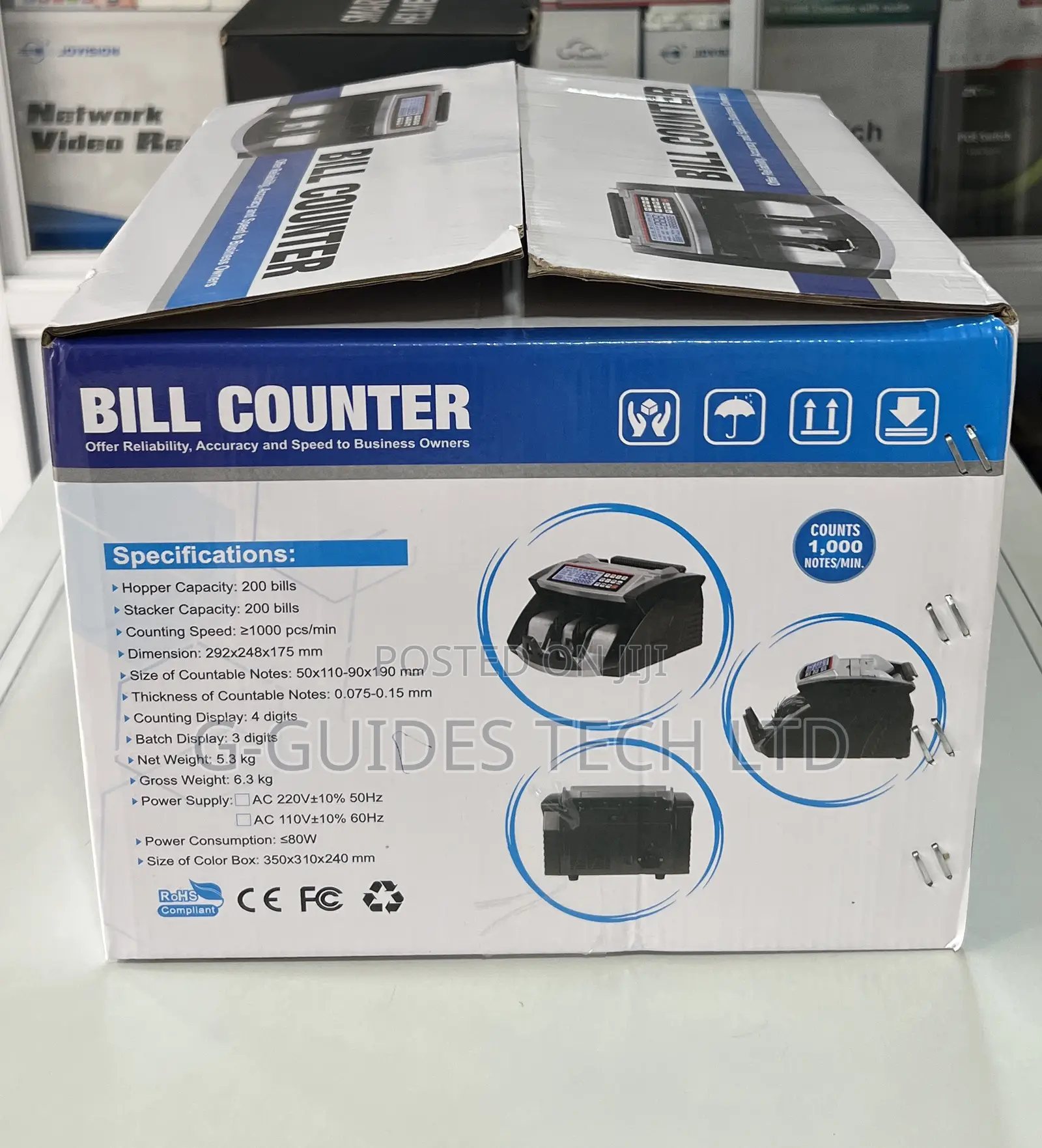 Al-6000 Bill Counter, Money Counting Machine