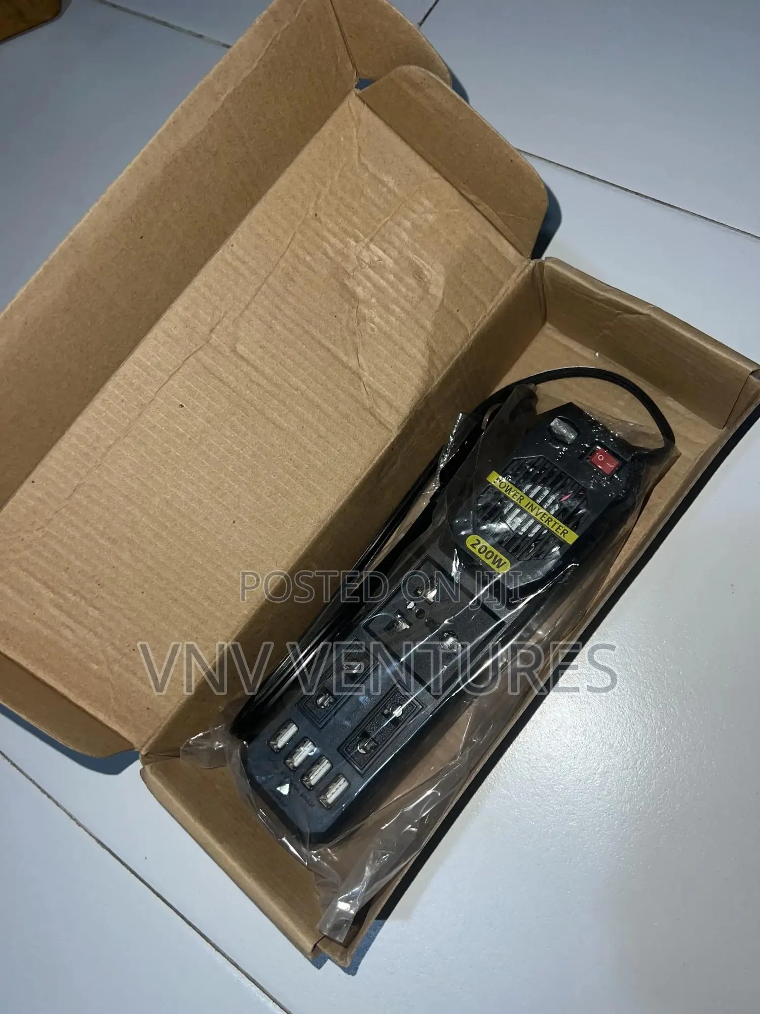 Car Power Inverter AC 12v to 220v - 200w