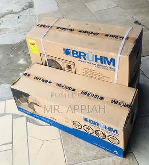 Sealed in Box Bruhm 1.5hp Split Inverter Air Conditioner.