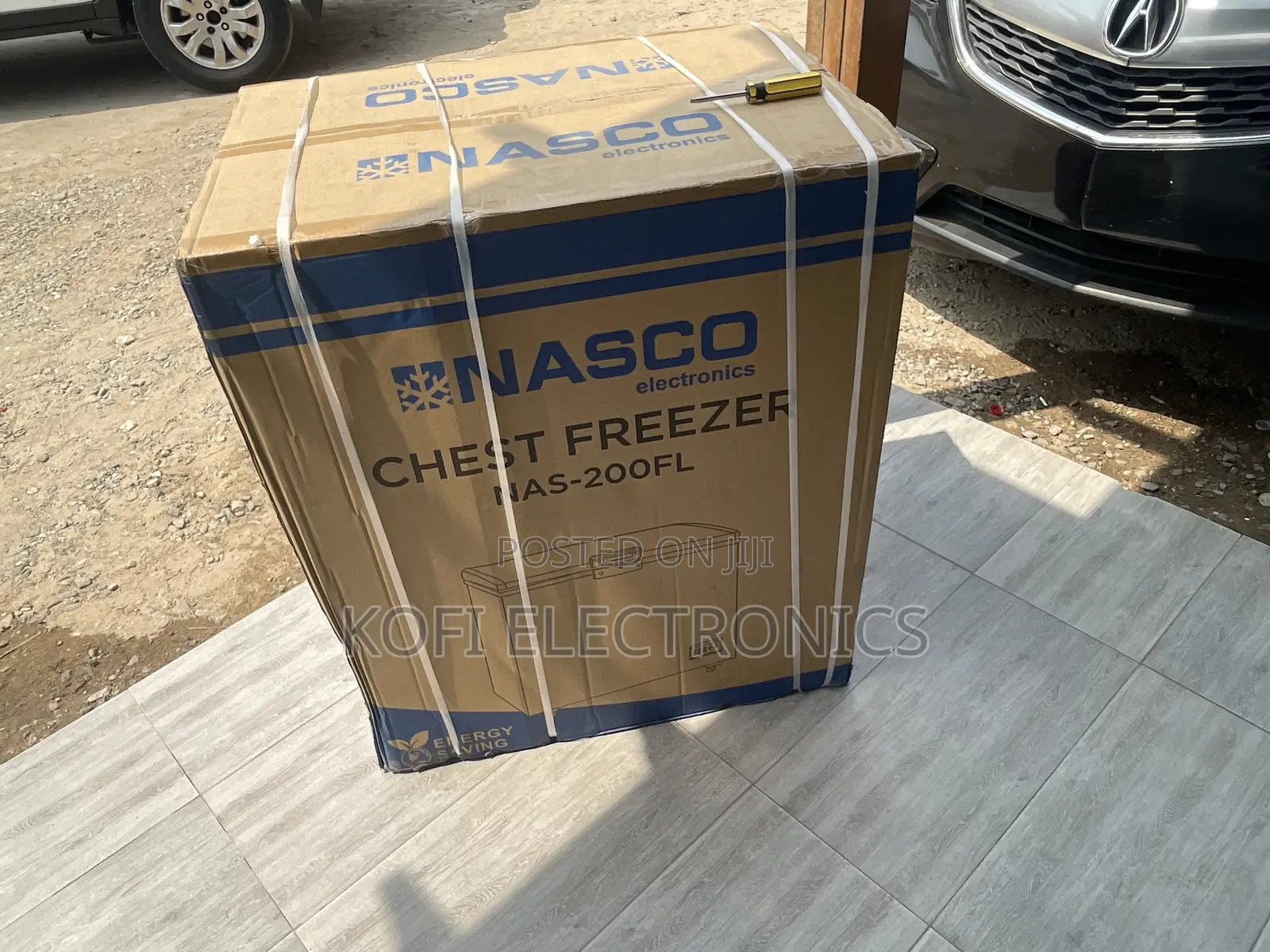 Easy To Clean>> Nasco 145L 2-star Chest Freezer[NAS-200FL-G]