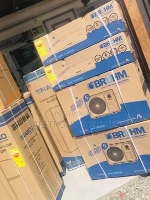 Efficiency Bruhm Inverter 1.5 Horse Power White AC