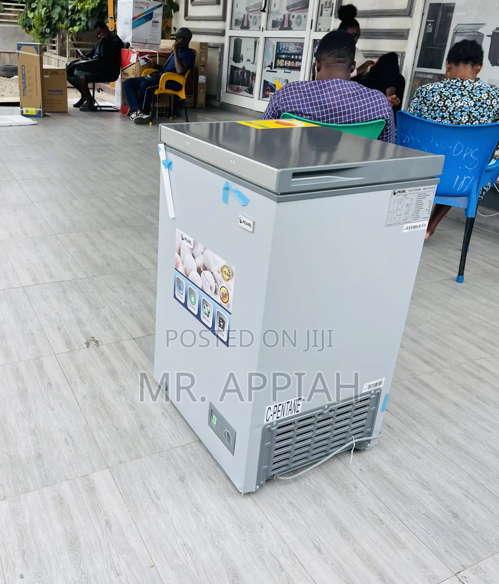 Order Classic Pearl 100L Electric Chest Freezer(Silver).
