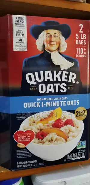 QUAKER Oat Quick 1-Minute Oats, 4.52 Kg