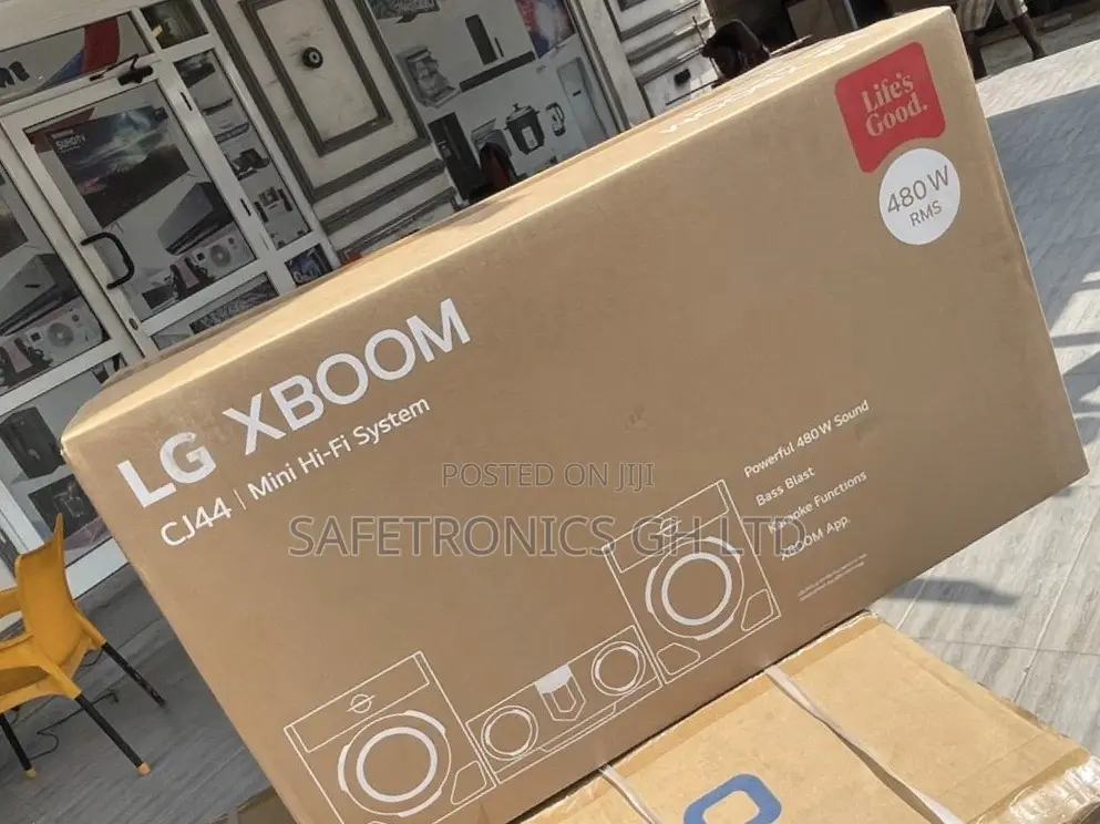 Original CJ44 Bluetooth Xboom 480W Home Theater