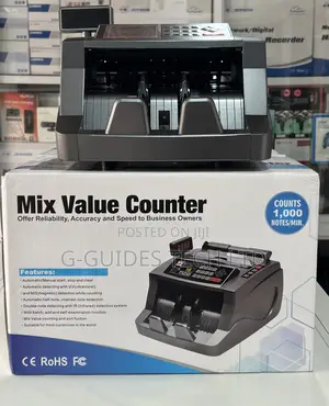 Mx-5500t Mix Valve Counter, Money Counting Machine