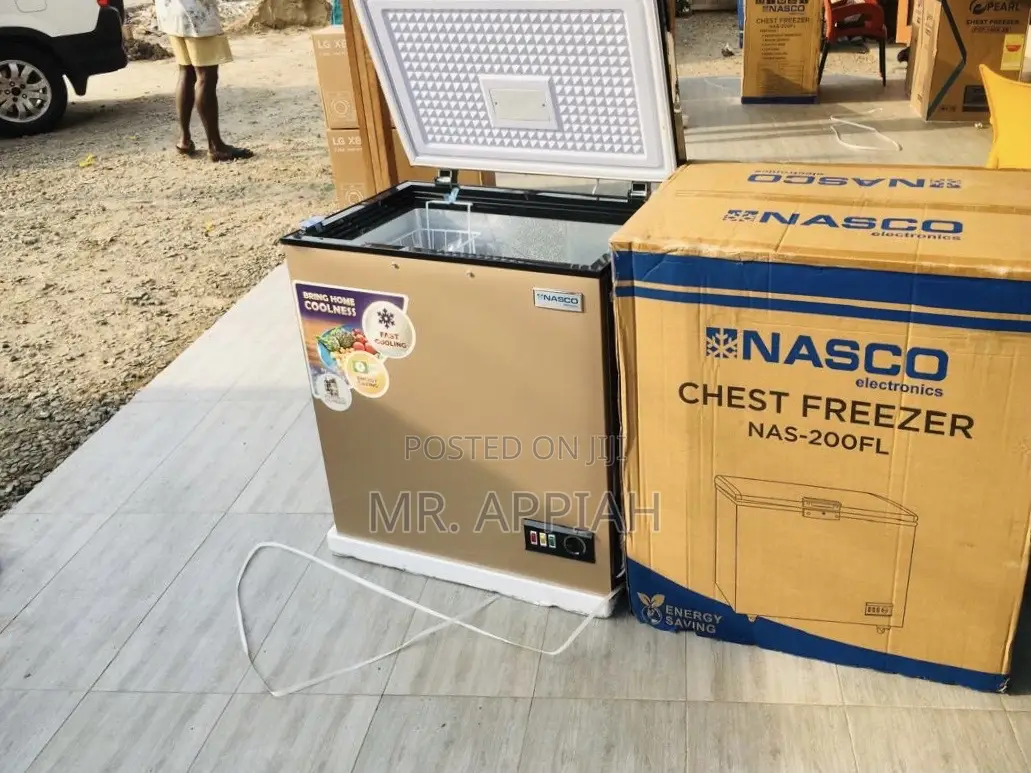 Brand New Nasco Nas200fl 1door Electric Chest Freezer(150L)