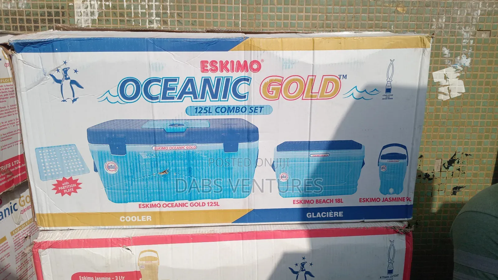 125 Litres Combo Set Quality Cooler Box Ice Chest