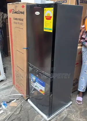 Fridge With Bottom Freezer 157l Binatone