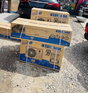 Ultra Fast Cooling Bruhm 1.5hp Split Type Air Conditioner.