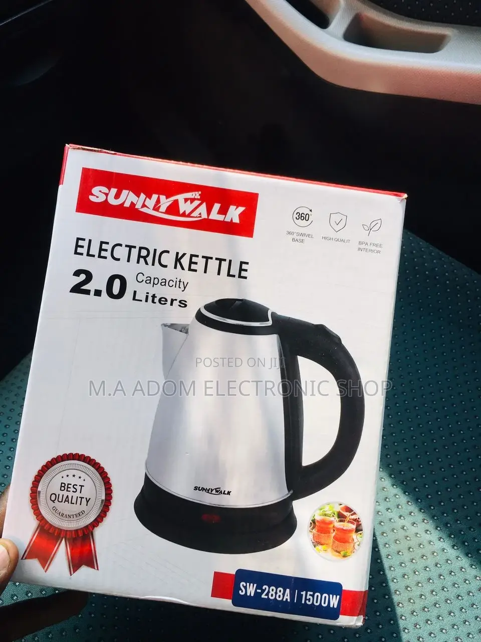 Sunnywalk Electric Kettle: Fast Boiling for Busy Lives