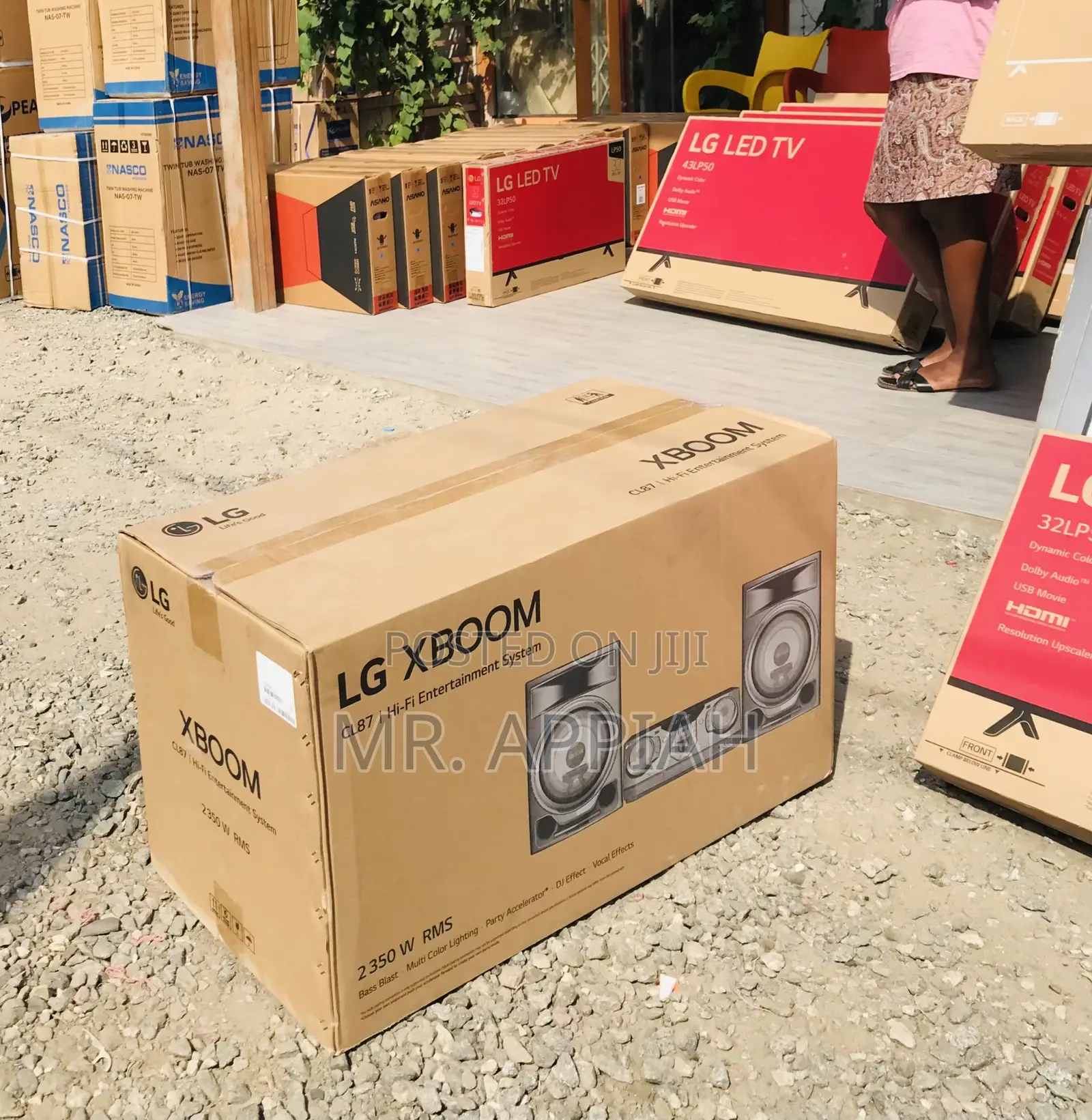 New LG CJ44 480watt Bass Bluetooth Speaker.
