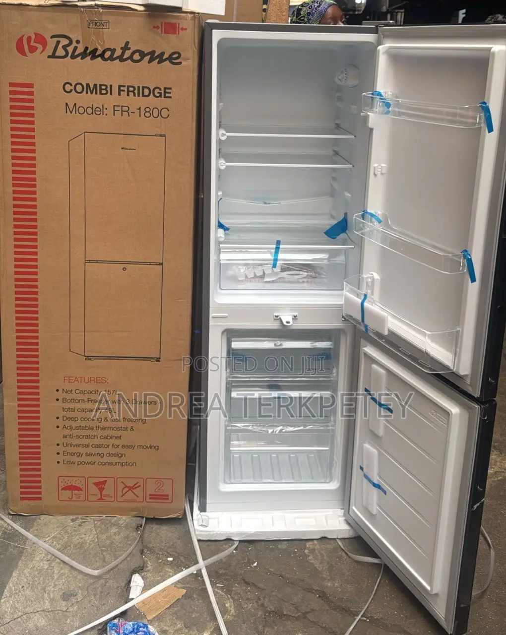 Fridge and Bottom Freezer