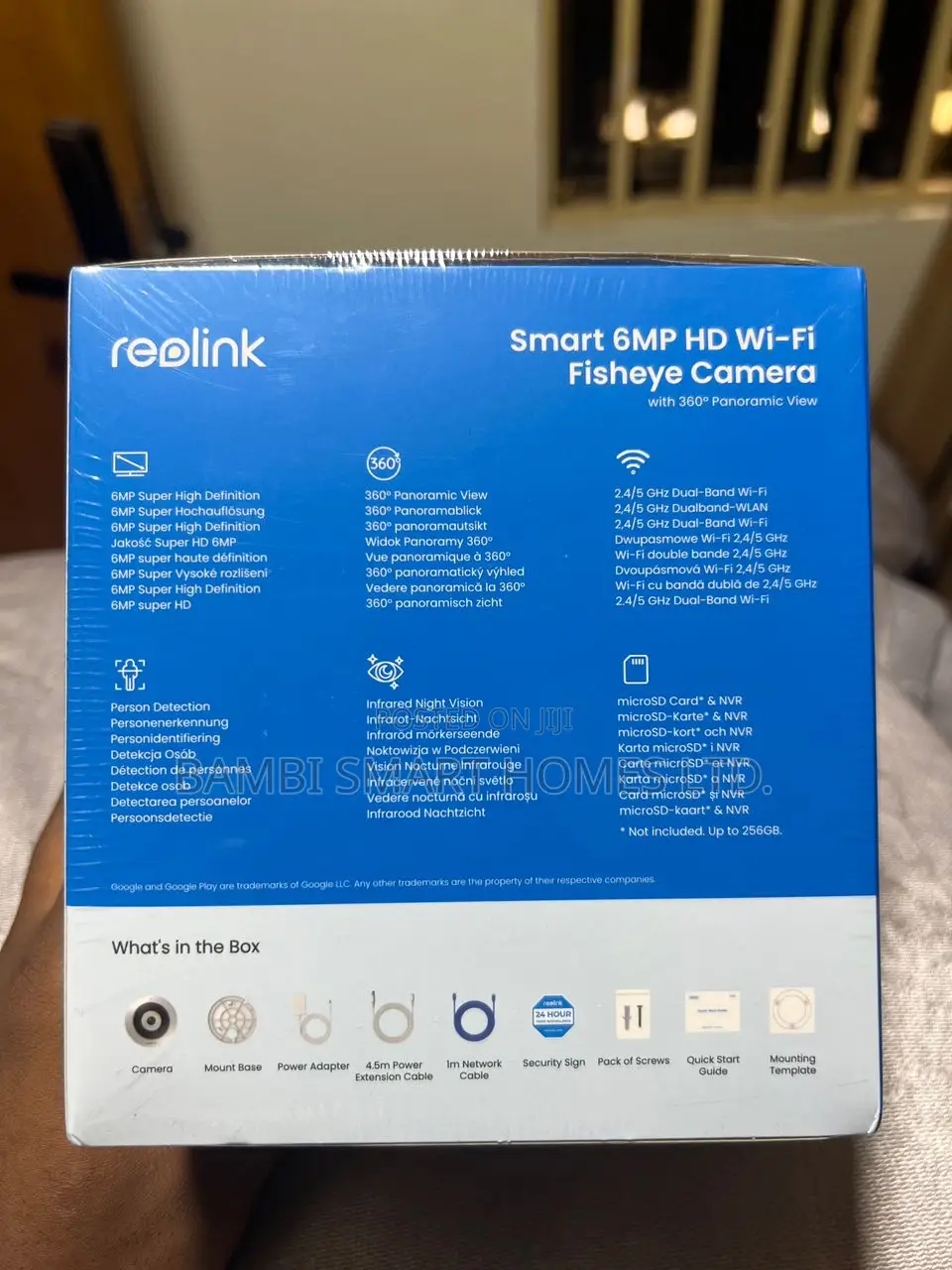 Reolink 360° Panoramic Indoor Fisheye Camera