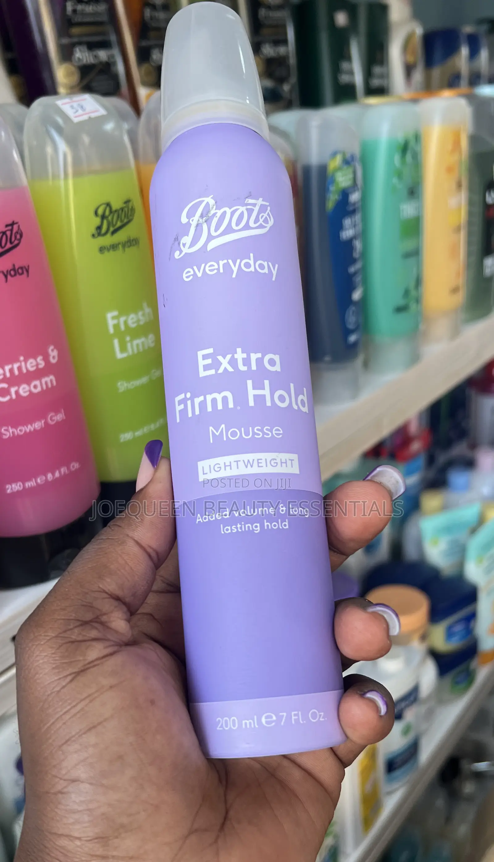 Boots Mousse For Curly Hair/Firm Hold